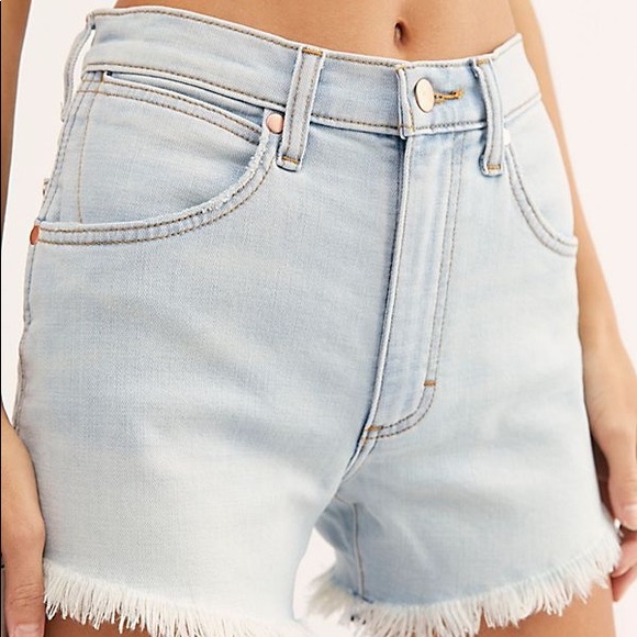 wrangler cut off stretch shorts